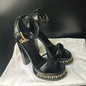 Alexander McQueen Spiked Sole High Heel Sandals